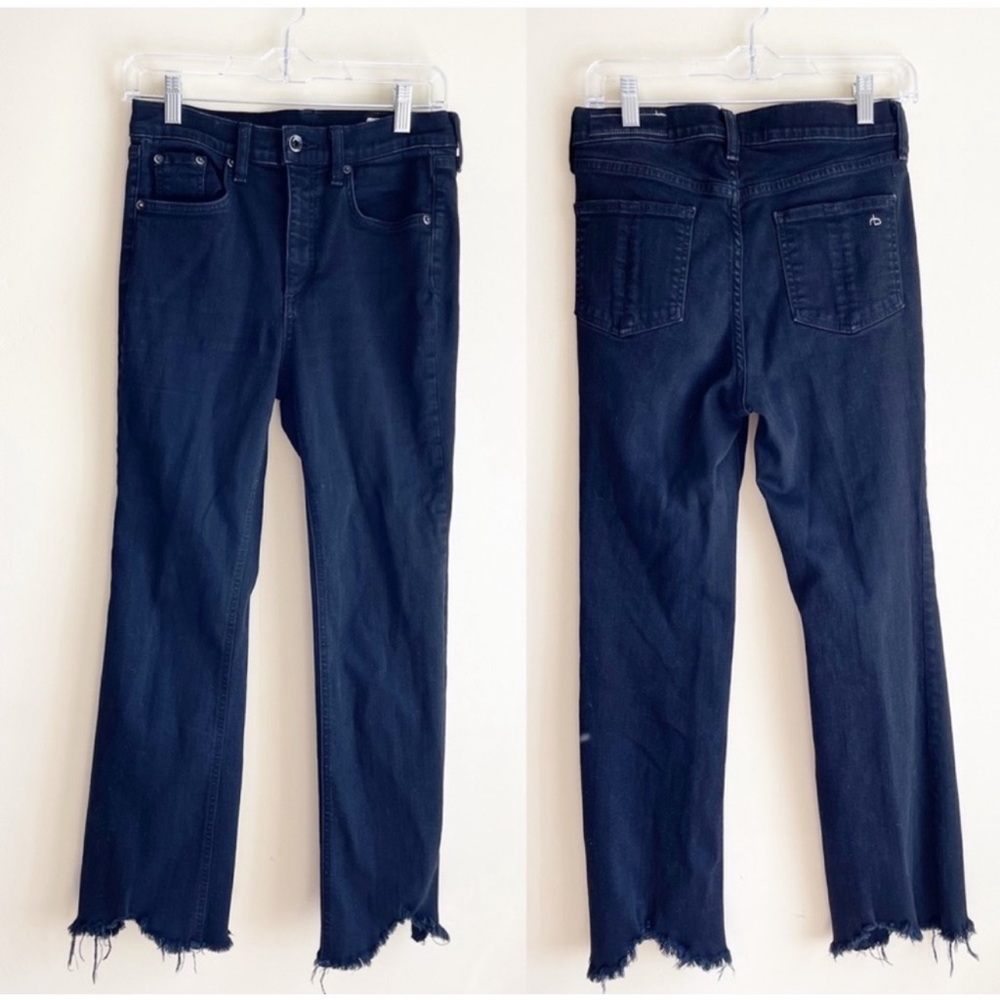 Rag & Bone black cropped jeans - Picture 2 of 5
